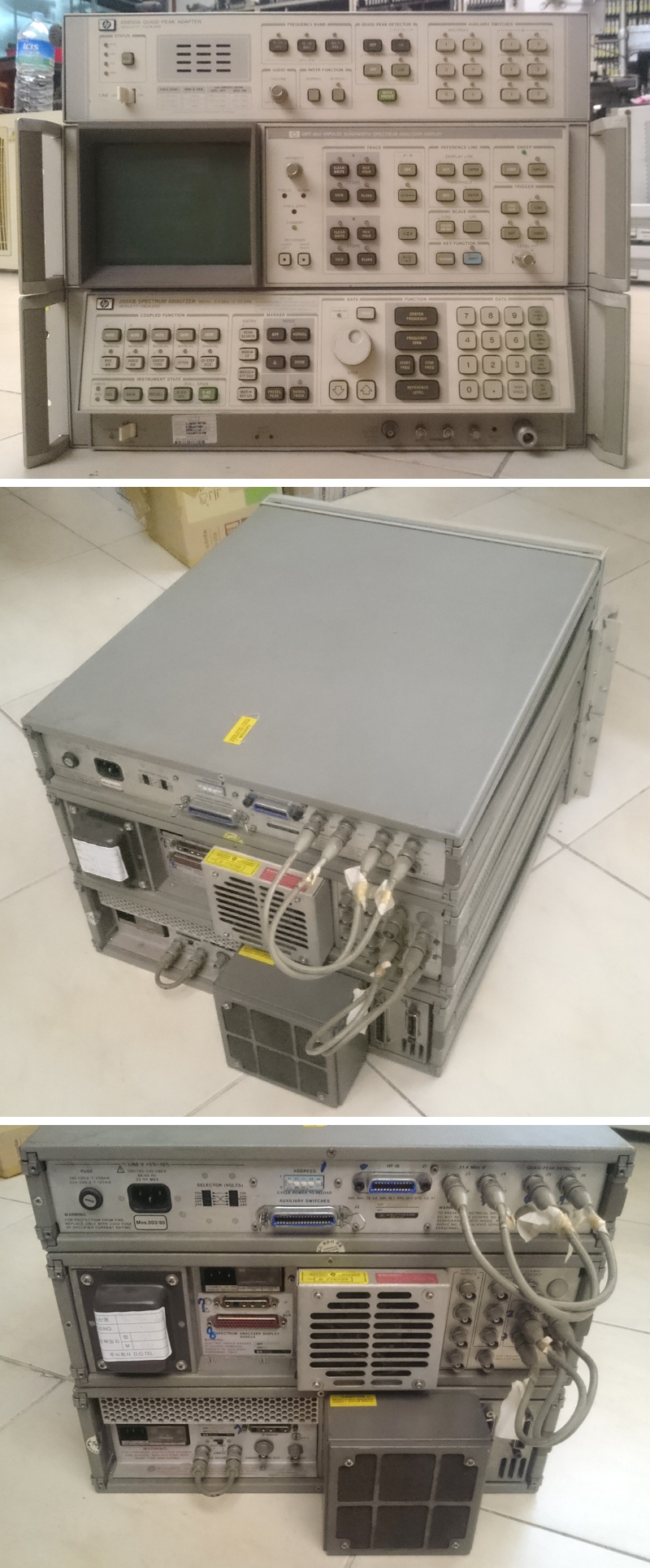[[모닝힐][중고] HP 8566B Spectrum Analyzer, 85650A Quasi peak adapter]